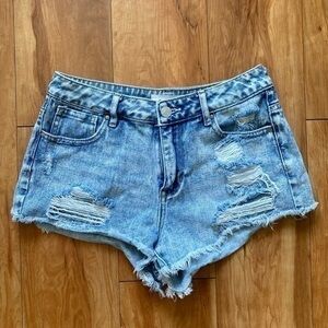 PACSUN High Rise Festival Shorts sz 25